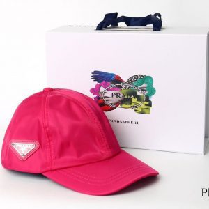 TOPI BASEBALL PRADA Plum