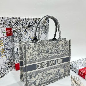 Dior Book Tiger Size 36 cm Grey