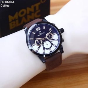 MONT BLANC Man Watch Coffe