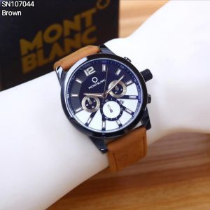 MONT BLANC Man Watch Brown