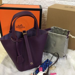 Hermes Picotin 19 Lock Bag Anemone