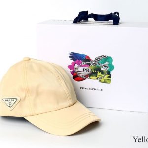 TOPI BASEBALL PRADA Yellow
