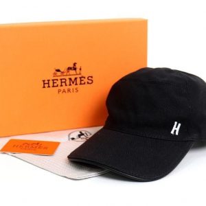 TOPI HERMES Kanvas Unisex Black