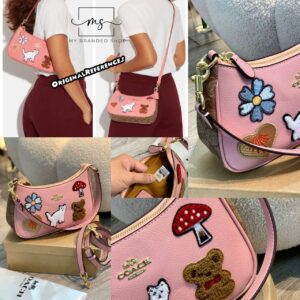 COACH Teri Shoulder Patches Bag