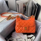 CN Sling Hobo mini Bag Lambskin PO Orange