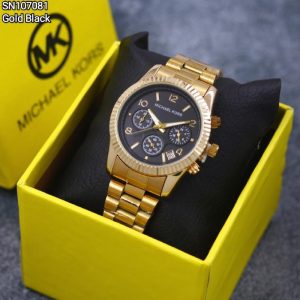 Jam Wanita MK Gold Black