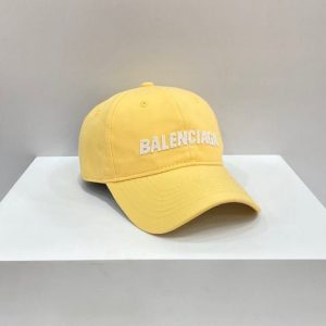 Topi Pet Baseball Balenciaga Yellow