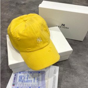 TOPI BASEBALL NY Yellow