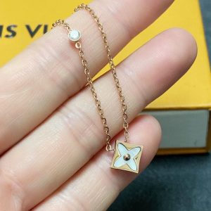 Kalung LV material lapis emas 14K PO