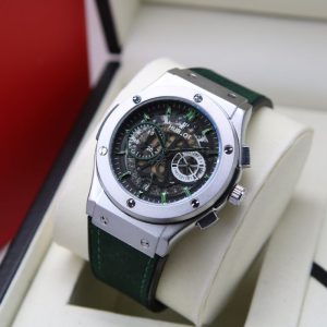 Jam tangan Hublot Crono on Body silver Green