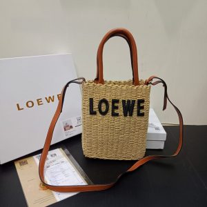 Loewe Woven Raffia Sz Small