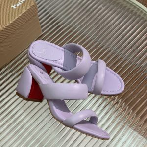 Louboutin sendal Hoid heels PO Purple