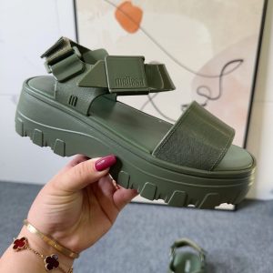 Melissa Kick Off Army green