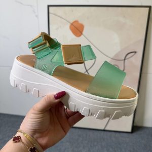 Melissa Kick Off Green Clear