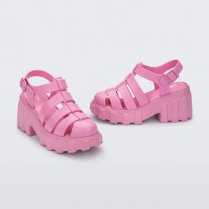 Melissa Megan Ad Sandal Platform Pink