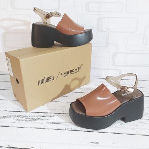 Melissa Pose Wedges Brown
