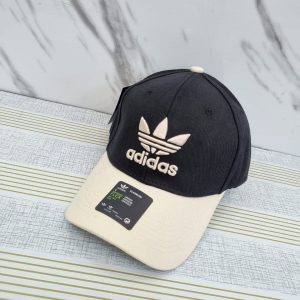 Topi Pet Baseball Adidas Black white