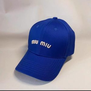 Topi Pet Baseball Miu Miu Blue
