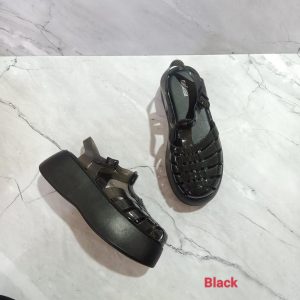 Melissa Wedges Posession Jelly Black