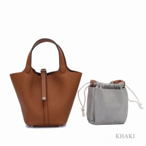 PICOTIN 18 NO BRAND ORI LEATHER Khaki