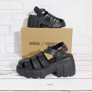 Melissa Megan Ad Sandal Platform Black