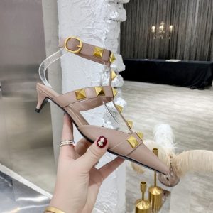 Valentino shoes stude heels 4.5cm PO Khaki