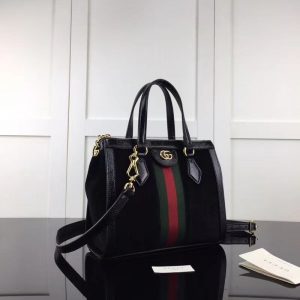 GC Ophidia Tote sued bag Black PO
