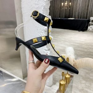 Valentino shoes stude heels 4.5cm PO Black