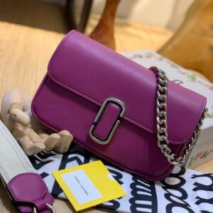 MARC JACOBS J Marc Shoulder Bag Fuchsia