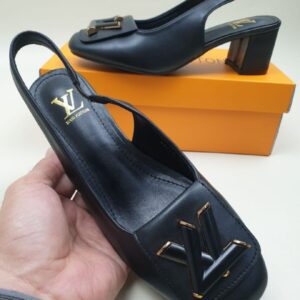 LV Shake Slingback Pump 6cm Black