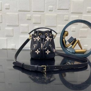 LV Noe Casual Monogram Leather Black