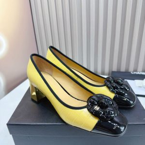 Sepatu Chanel Yellow PO