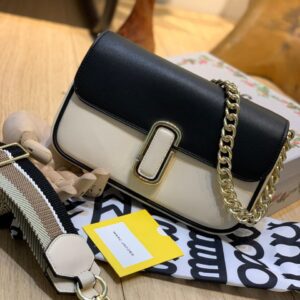 MARC JACOBS J Marc Shoulder Bag Beige