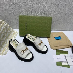Wedges GC Heels 8.5cm PO White