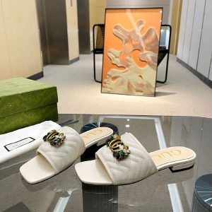 GC Sendal GG diamond PO White