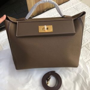 Hermes SAC 24 24 No Brand Etaupe