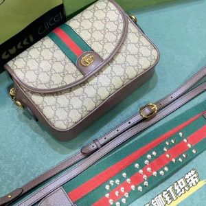 Ophida mini GG shoulder bag with 2 strap