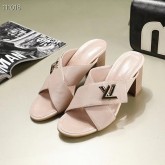 Sandal LV Heels PO Pink