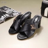 Sandal LV Heels PO Black