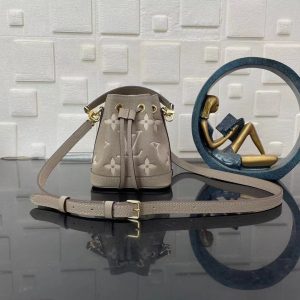 LV Noe Casual Monogram Leather Beige