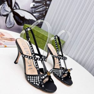 GC Heels 9cm PO Black