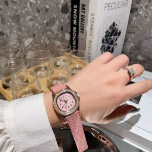 Patek Philippe Aquanaut Diamond Pink