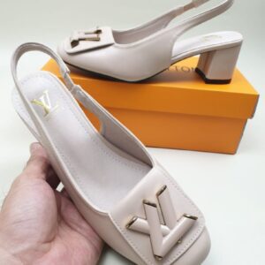 LV Shake Slingback Pump 6cm Beige