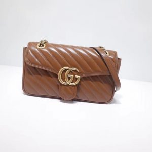 Gucci marmount classic Brown medium PO