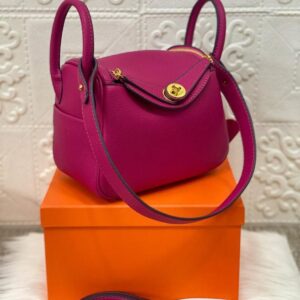 Hermes Lindy 20cm Togo GHW Fanta