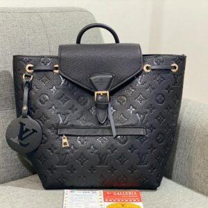 LV Montsouris Backpack sz 23x28 cm Black