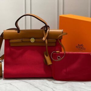 Hermes Herbag 31 Red