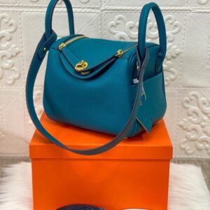 Hermes Lindy 20cm Togo GHW Baby Blue