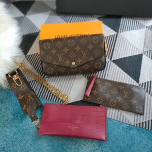LV Felicie Pochette Brown