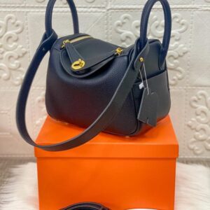 Hermes Lindy 20cm Togo GHW Black